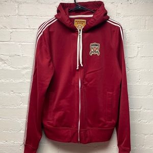 Abercrombie & Fitch Track Jacket, Men’s Medium, Red